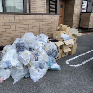 兵庫県西宮市で単身引越しに伴い粗大ゴミ回収