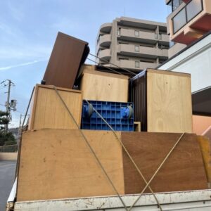 兵庫県たつの市で重たい婚礼家具の処分
