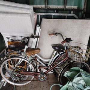 神戸市難区で引越しに伴い粗大ゴミ、自転車処分