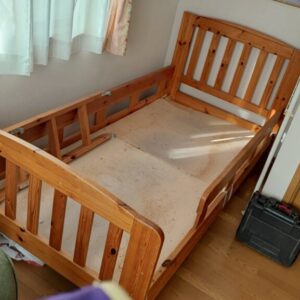 兵庫県で不用品回収（ベッド・棚）致しました